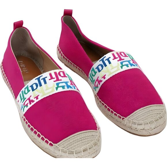 Lauren Ralph Lauren Caylee IV espadrille slip-on pink Women's US 8M